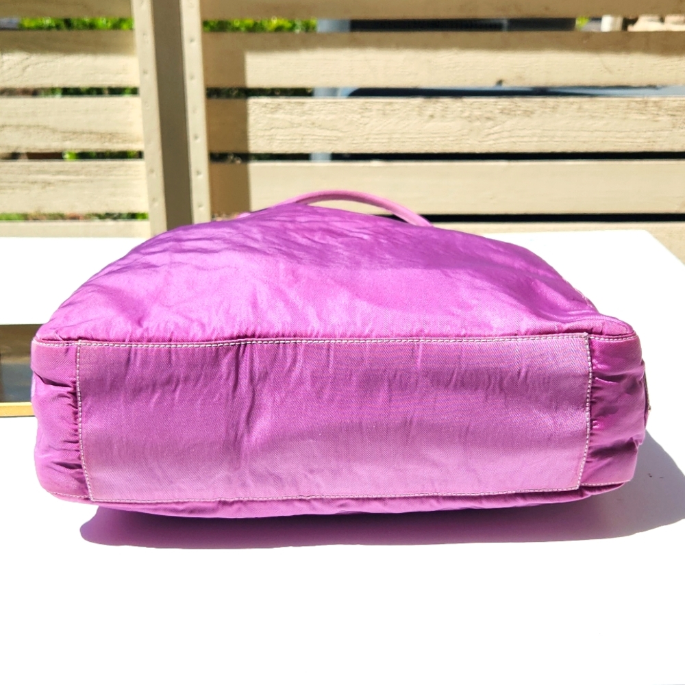 Prada Nylon Tote - re-dyed Purple/deep lavender - Picture 10 of 14